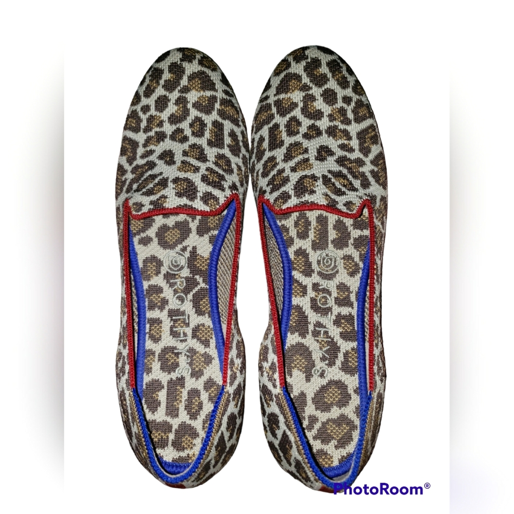 Rothy's The Loafer Flats Mocha Spot Round Toe